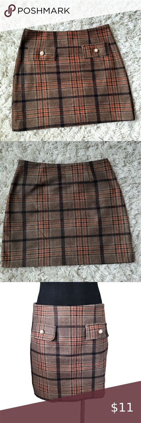 Burberry Checked Skirt Designer Dupe! High street version.